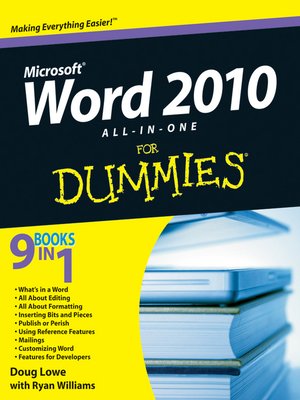 cover image of Word 2010 All-in-One For Dummies